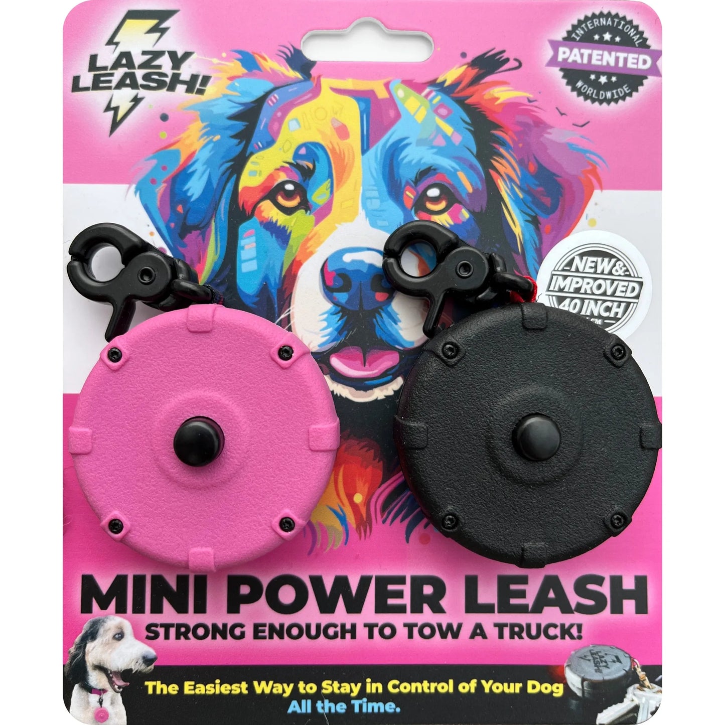 Safe And Easy Lightweight Wearable Mini Clip On Power Leash