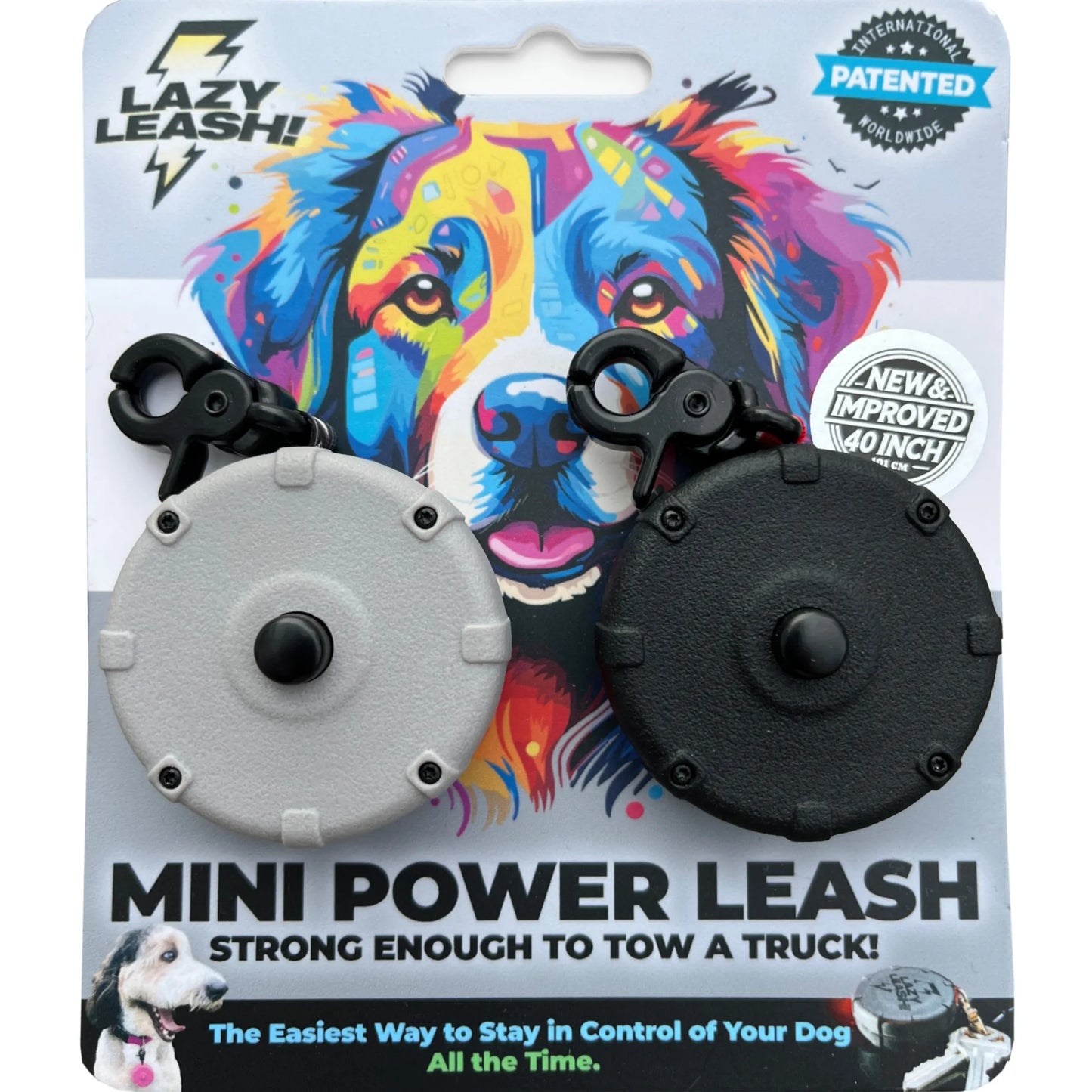 Safe And Easy Lightweight Wearable Mini Clip On Power Leash
