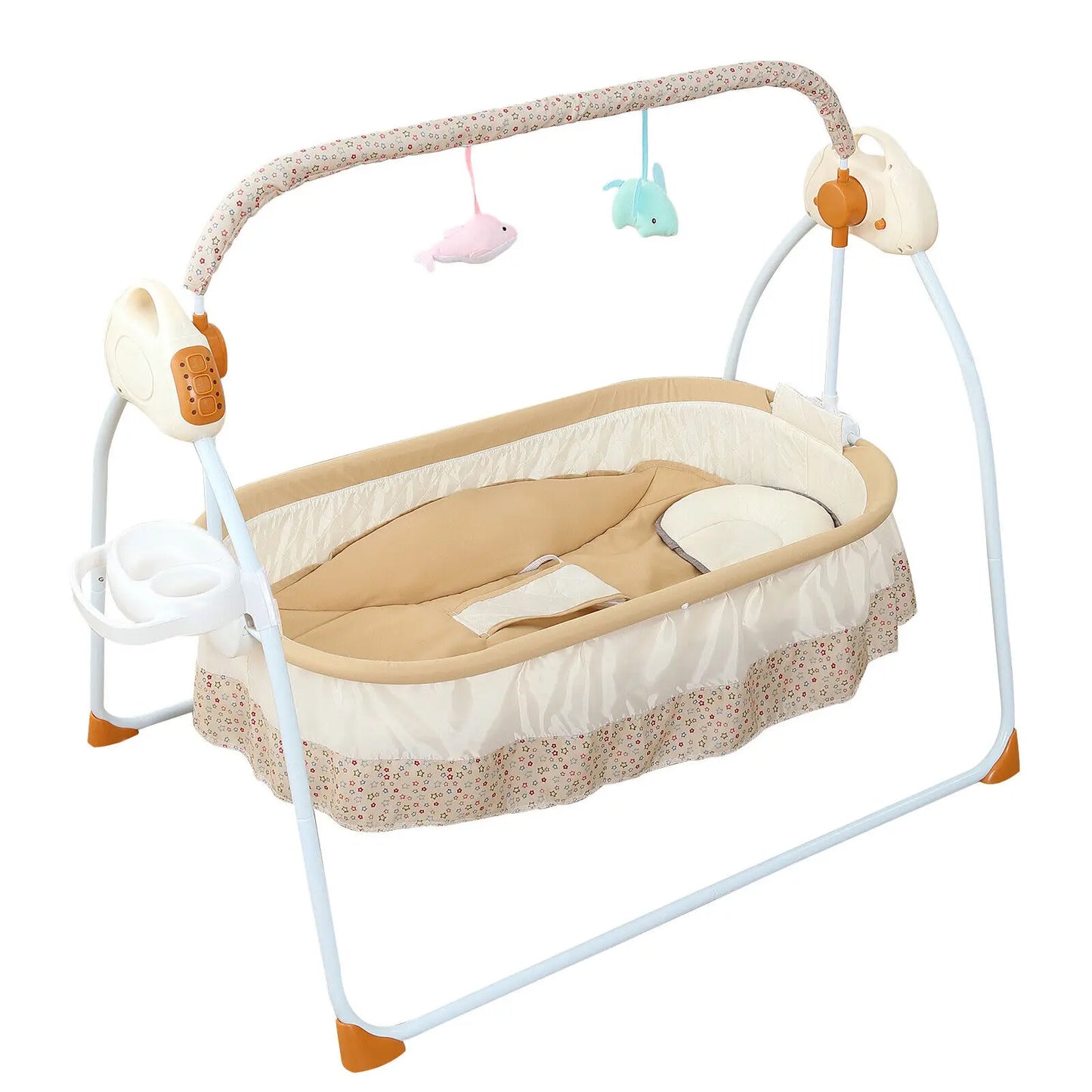 Hign-concerned Portable Bluetooth Baby Swing Cradle