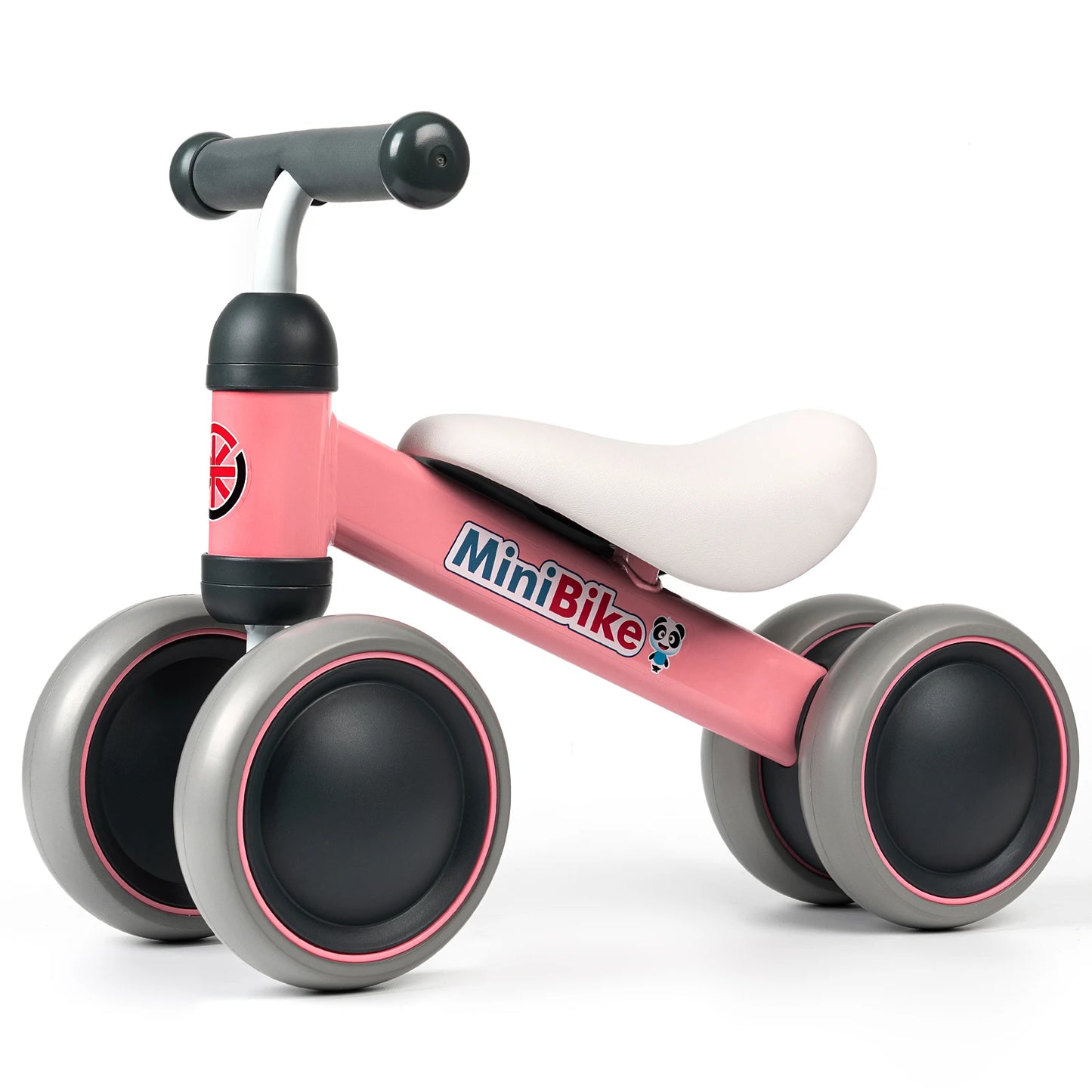 YGJT Baby Balance Bike Ride On Toy For Toddlers Four Wheel