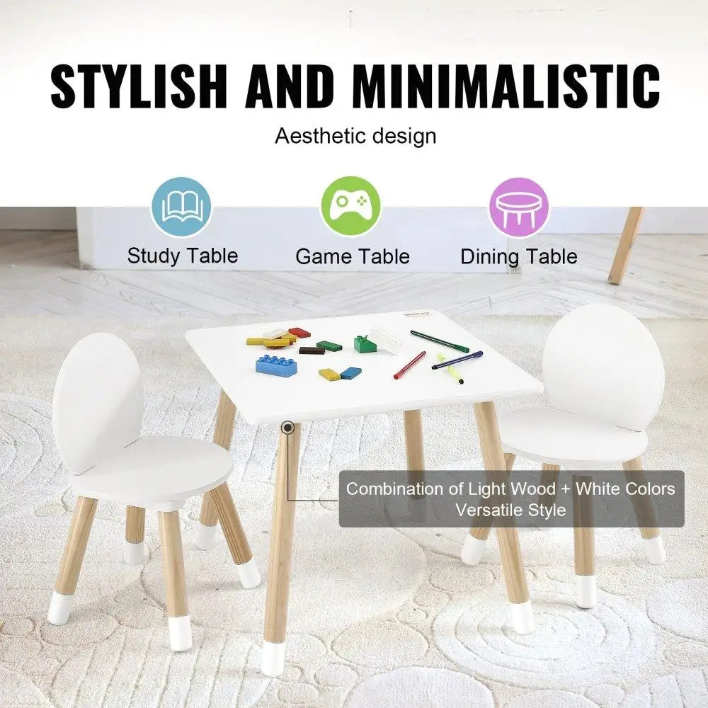 Hign-concerned Kids Table Chair Set for Toddler Activities