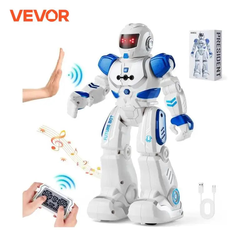 VEVOR RC Robot Action Figure Toy Walking Singing Dancing