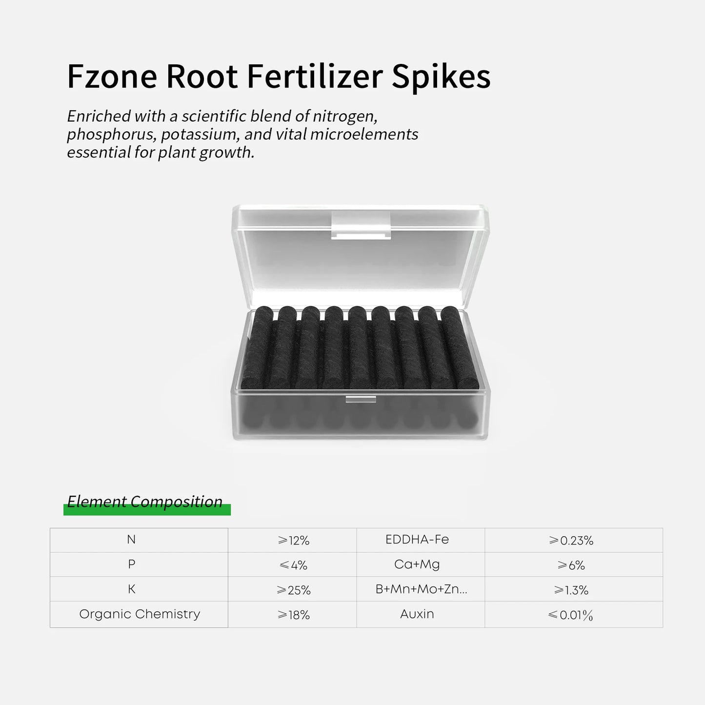 Aquarium Root Fertilizer Spikes NPK Freshwater 25 Spikes