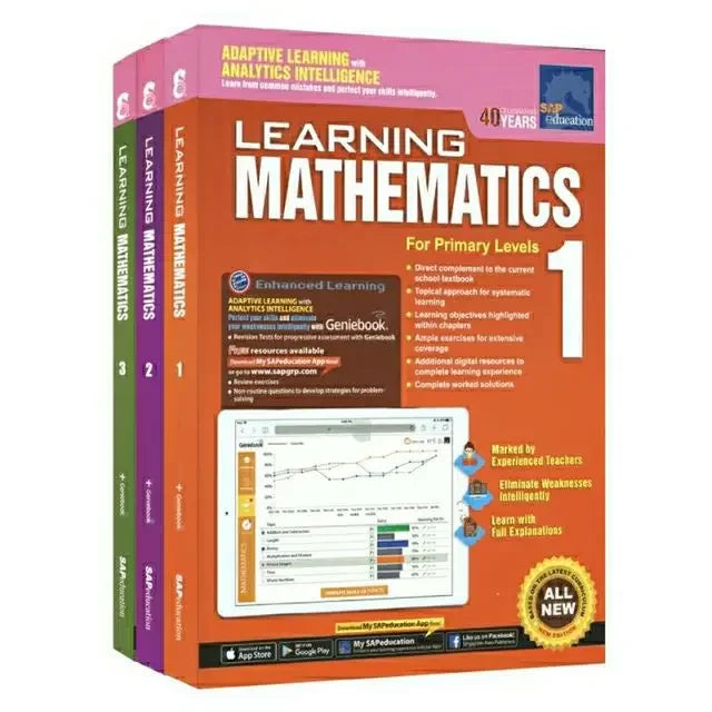 Choice SAP Learning Mathematics 6 Book Grade 1 To 6