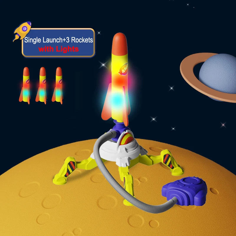 Maw Maws Hope Rocket Foot Pump Launcher Toy for Kids