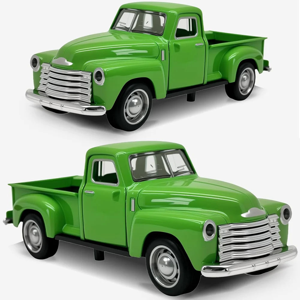 Hign-concerned Little Green Truck 1:32 Alloy Car Toy