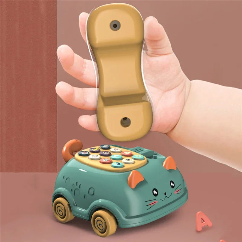 Baby Musical Phone Toy Learning With Lights