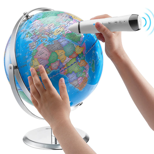 SucceBuy Talking World Globe Interactive Globe With Pen USB