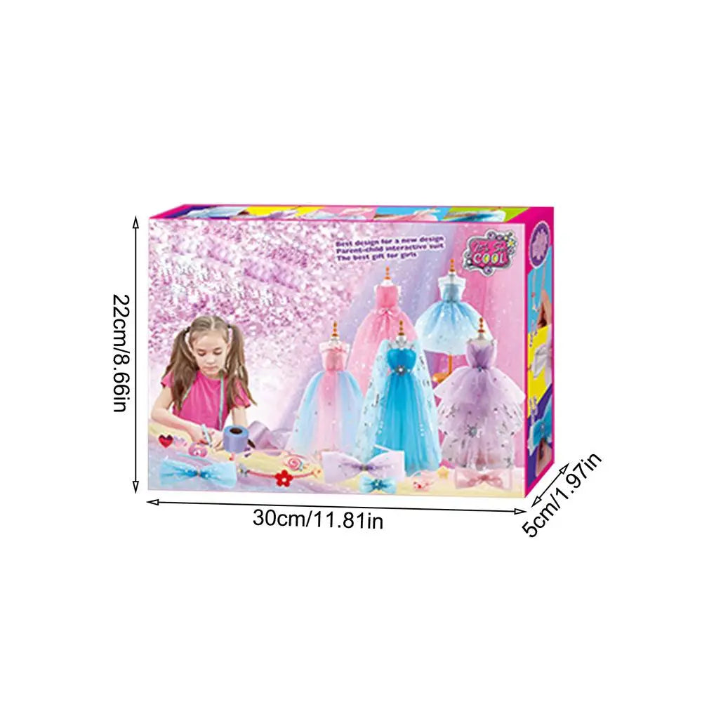 Hign-concerned Dress Design Craft Kit For Kids Fashion Fun