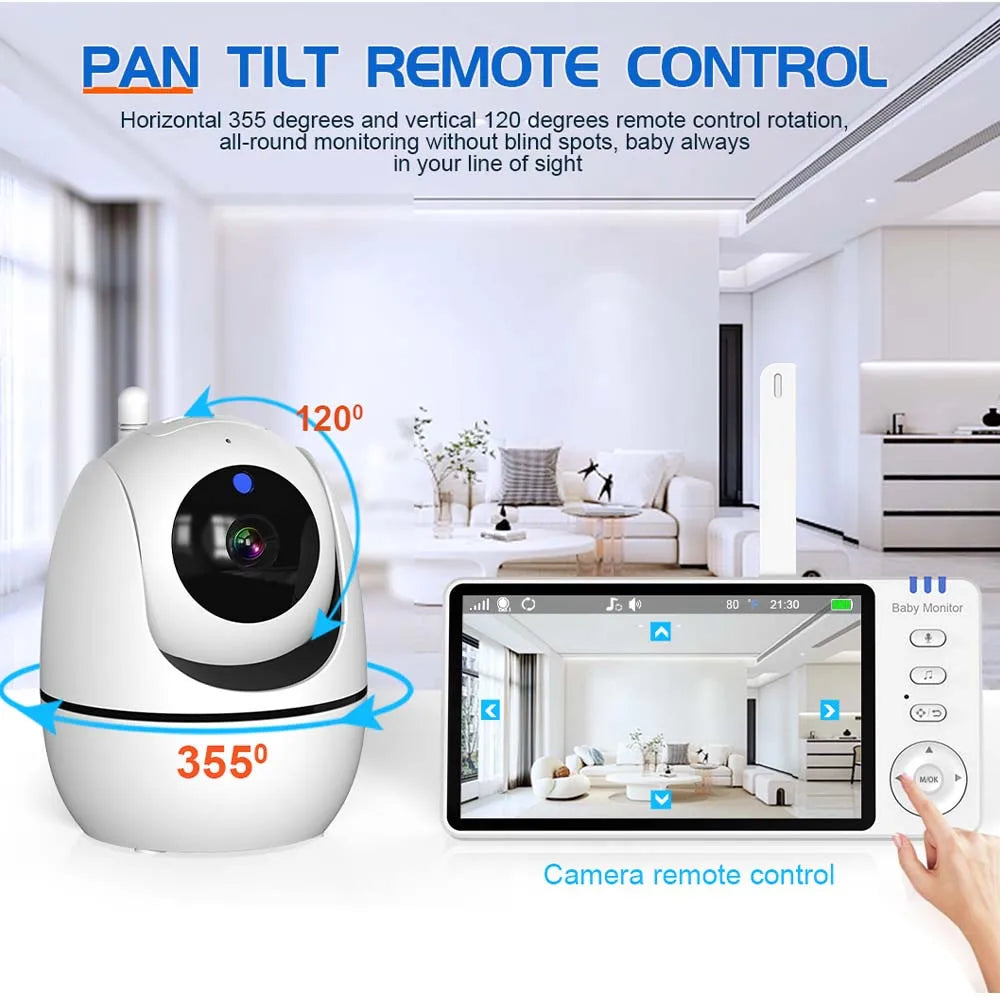 Maw Maws Hope Eye4U Baby Monitor PTZ Camera Lullaby