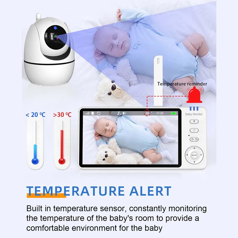 Maw Maws Hope Eye4U Baby Monitor PTZ Camera Lullaby
