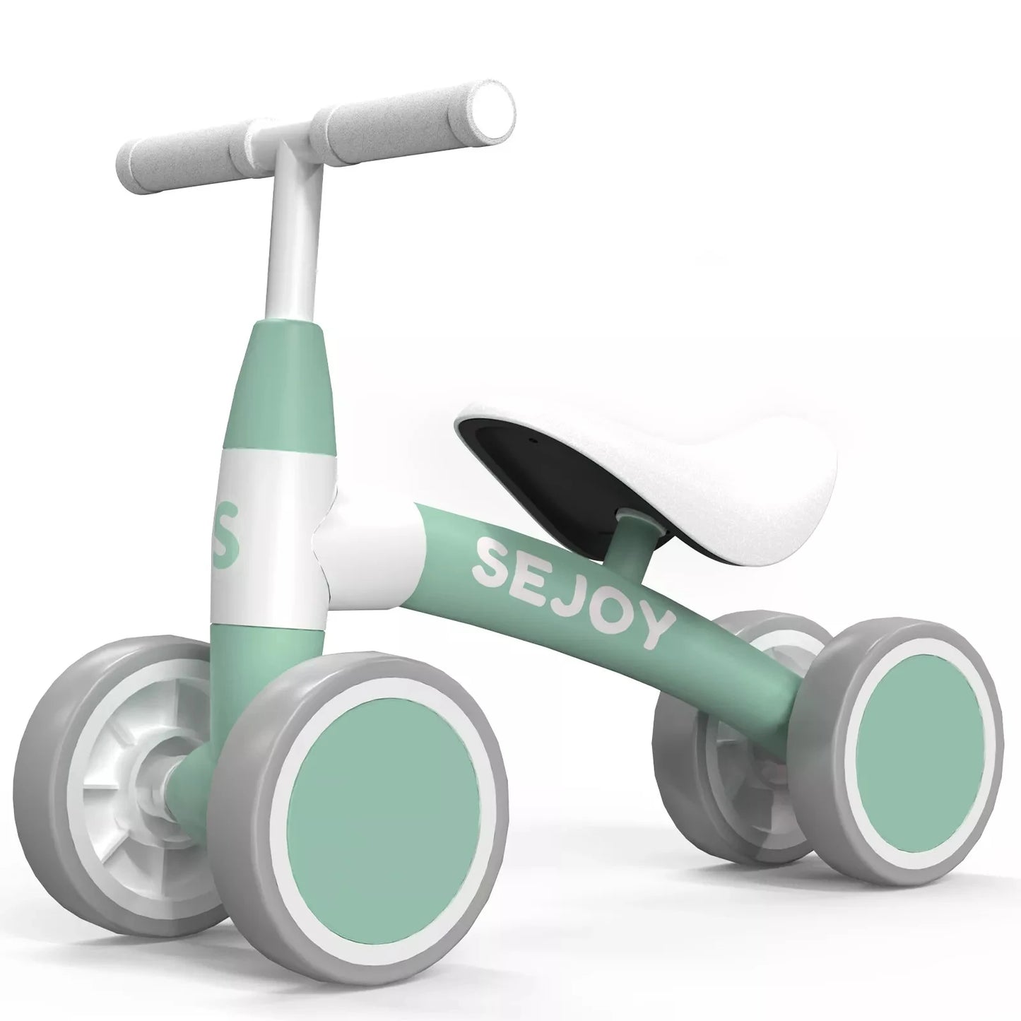 SEJOY Baby Walker Balance Bike Four Wheel Ride On Toy