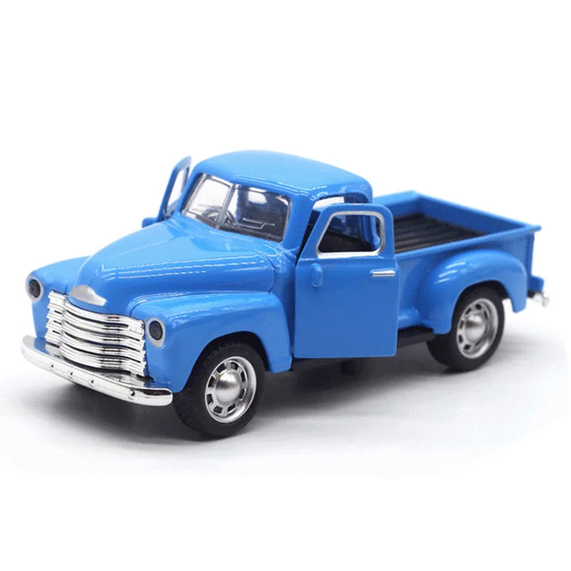 CE Diecast Classic Pickup Truck Pull Back Toy Car
