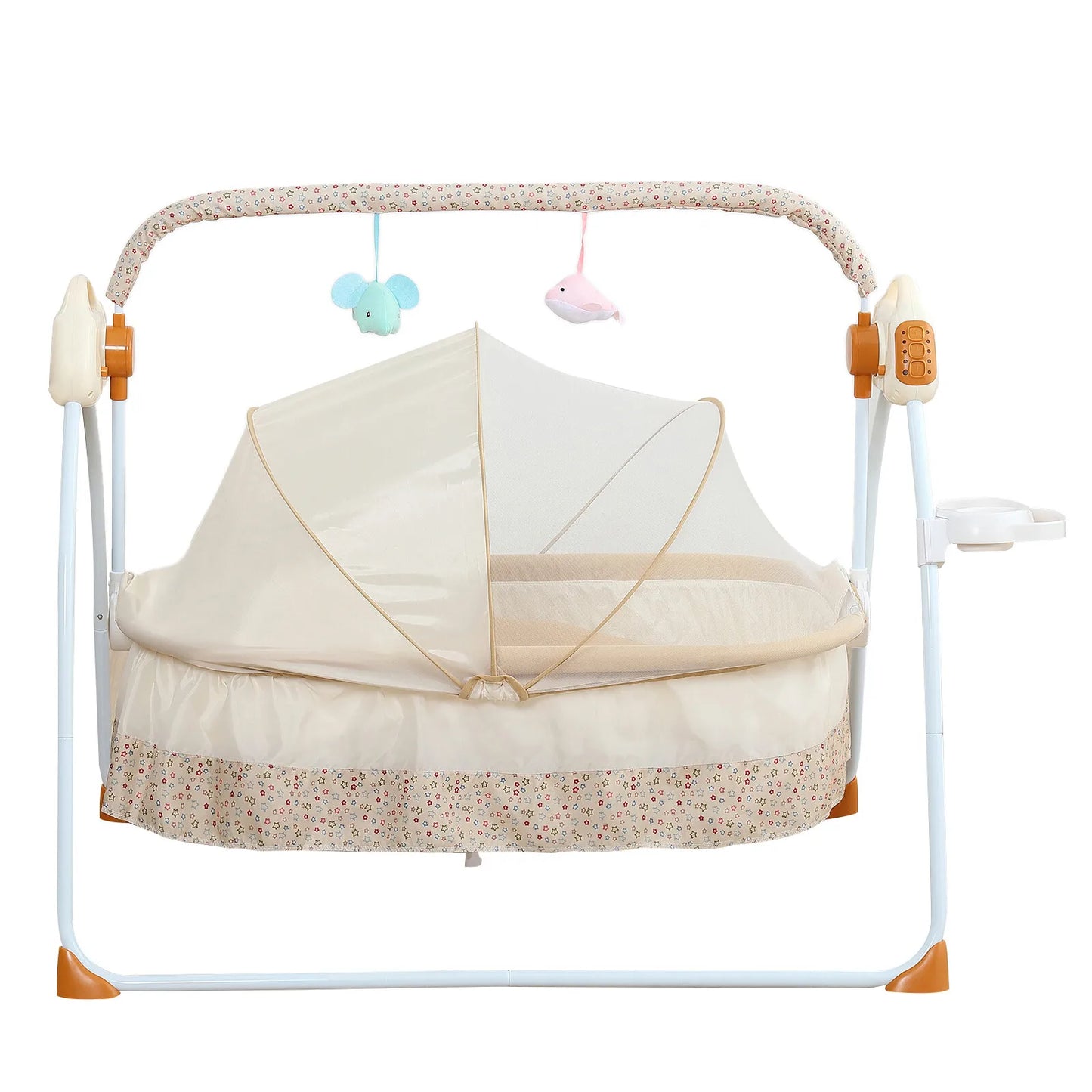 Hign-concerned Portable Bluetooth Baby Swing Cradle