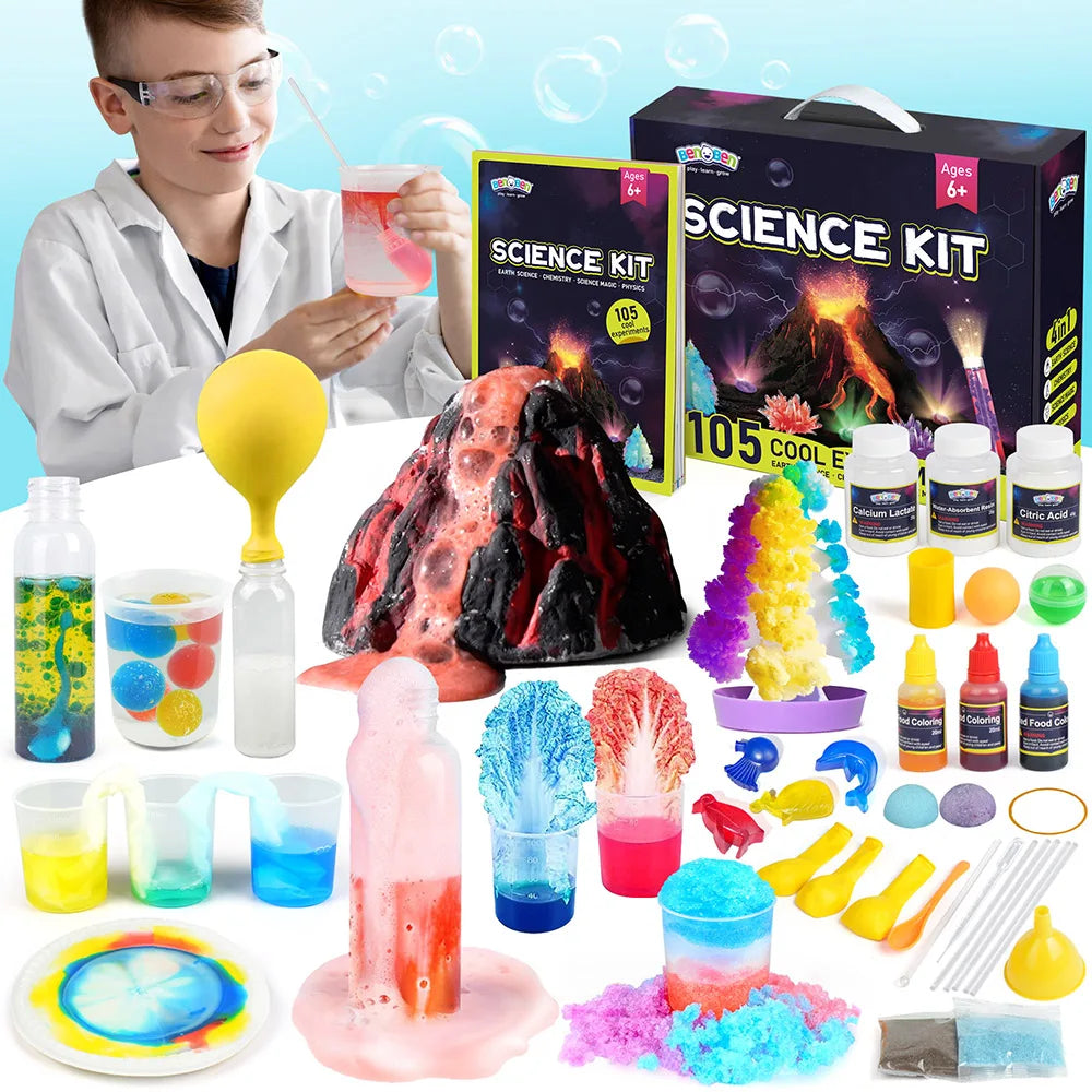 Hign Concerned Science Kits For Kids 105 Experiments