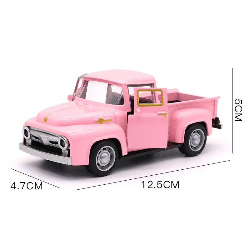 CE Diecast Pickup Truck Toy Car Pull Back Model Replica