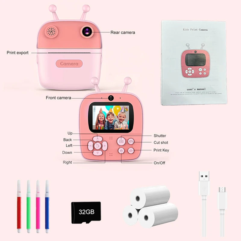 Hignconcerned Kids Camera Toy for Ages 3 to 12 Gift