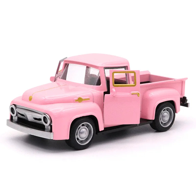 CE Diecast Classic Pickup Truck Pull Back Toy Car