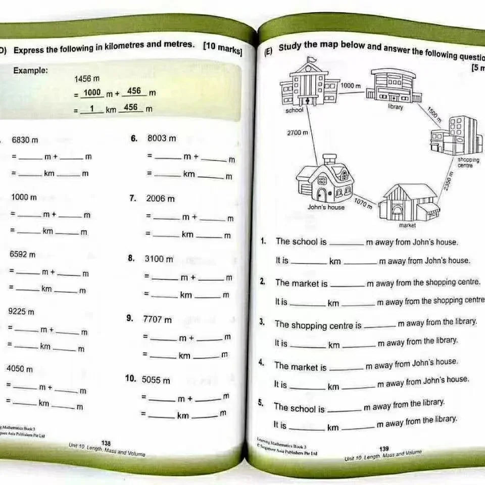Choice Sap Learning Mathematics 6 Book Set Grade 1 6