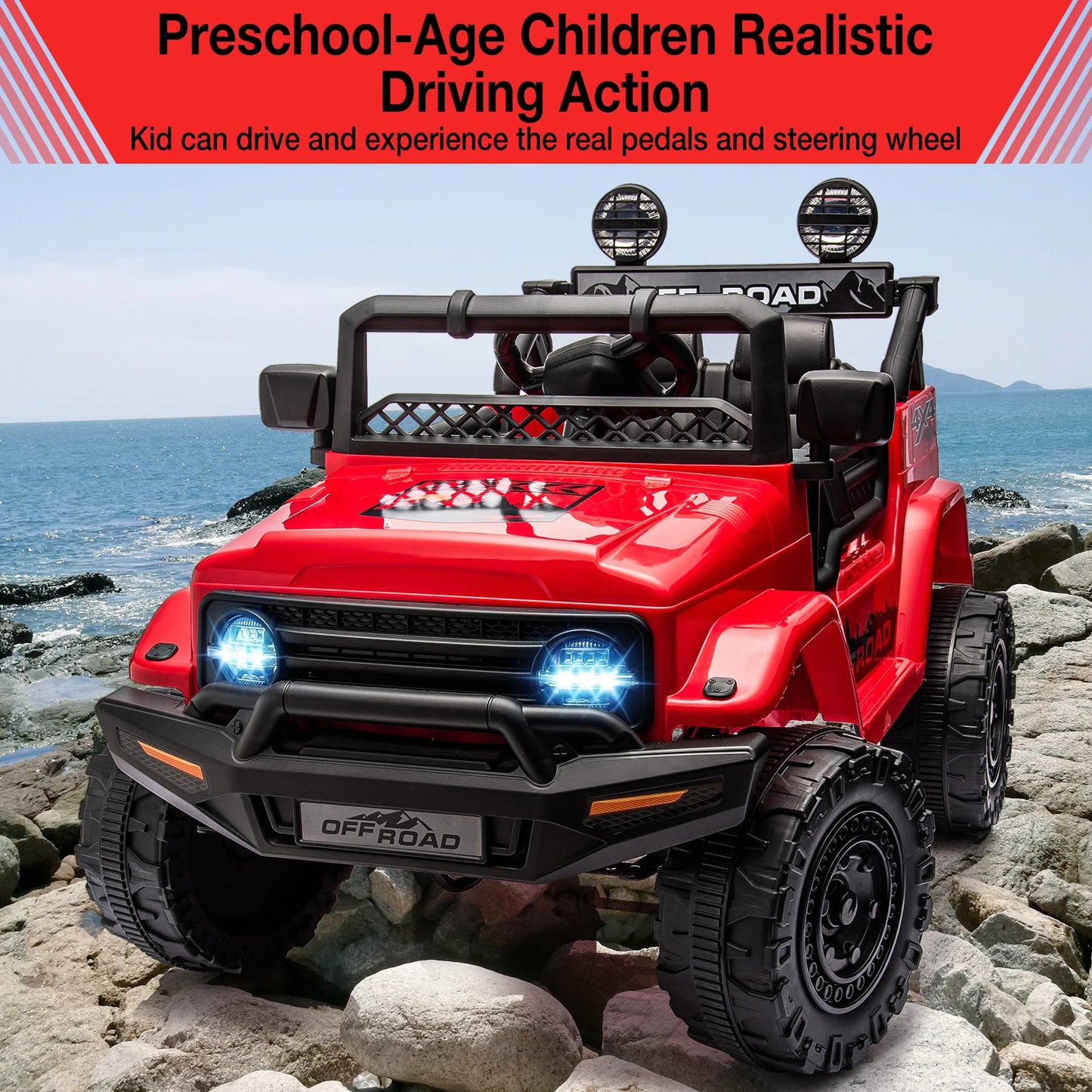 Maw Maws Hope 12V Kids Ride On Truck With Remote Control
