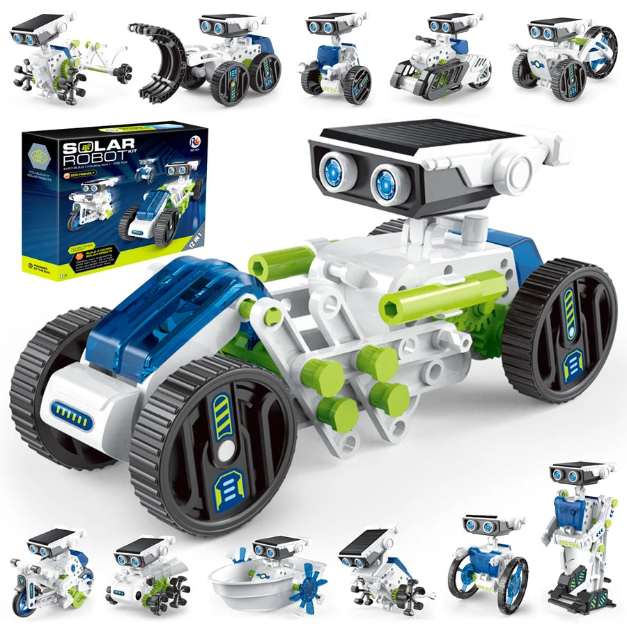 Conusea 12 In 1 Solar Robot Toy Science Kit Educational
