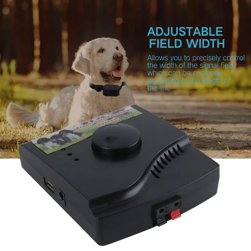 Electric Dog Fence System Pet Containment Waterproof Yard