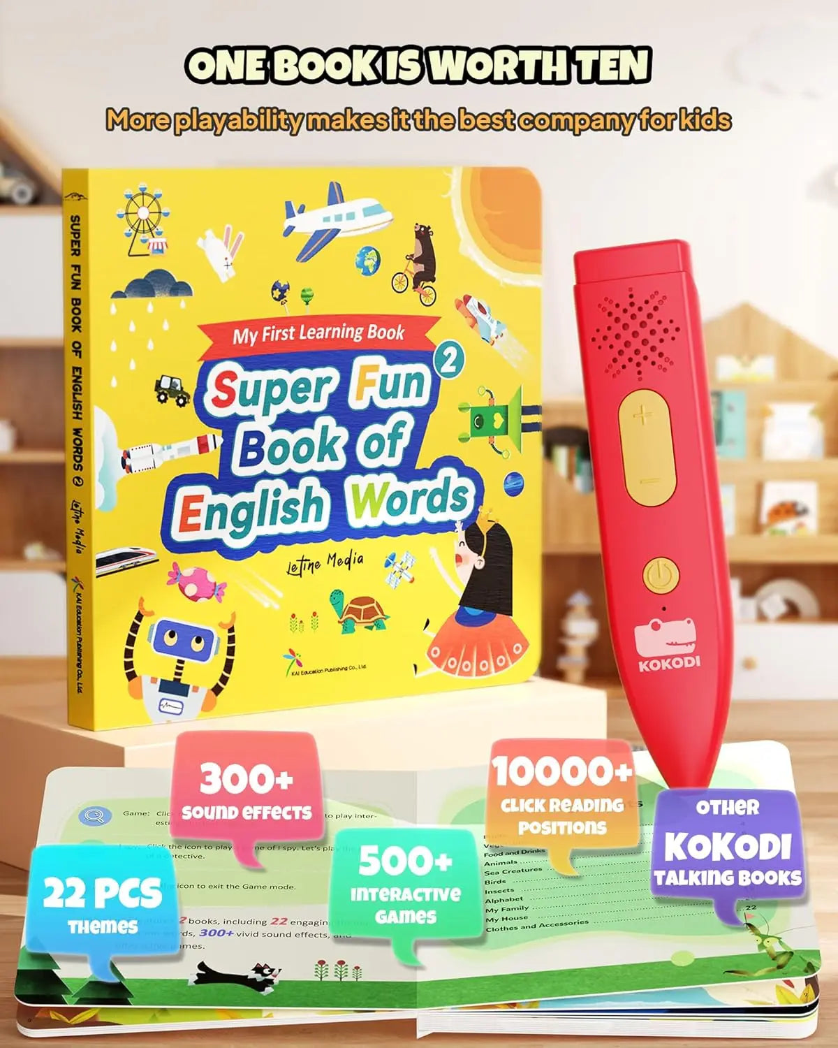 Maw Maws Hope Talking Pen Book Sets Learning Kit for Kids