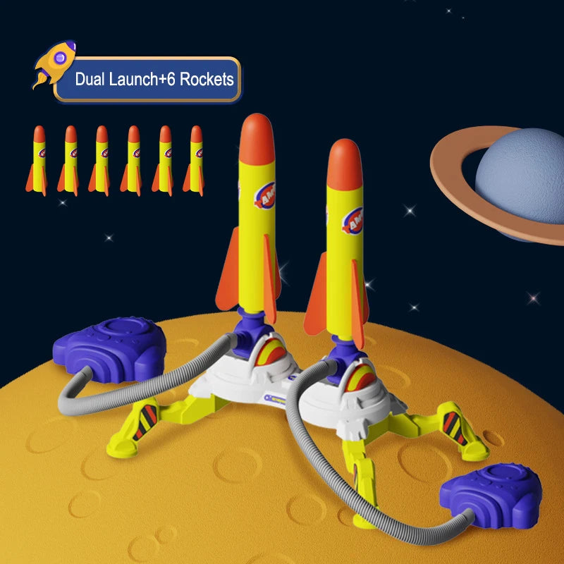 Maw Maws Hope Rocket Foot Pump Launcher Toy for Kids