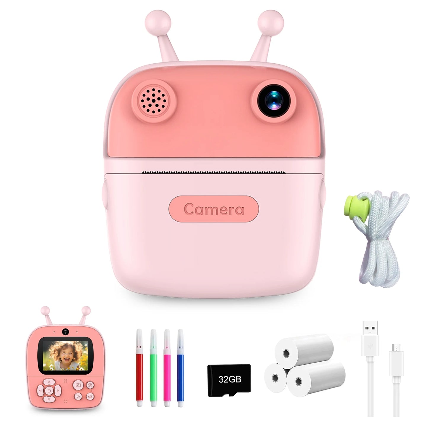 Hignconcerned Kids Camera Toy for Ages 3 to 12 Gift