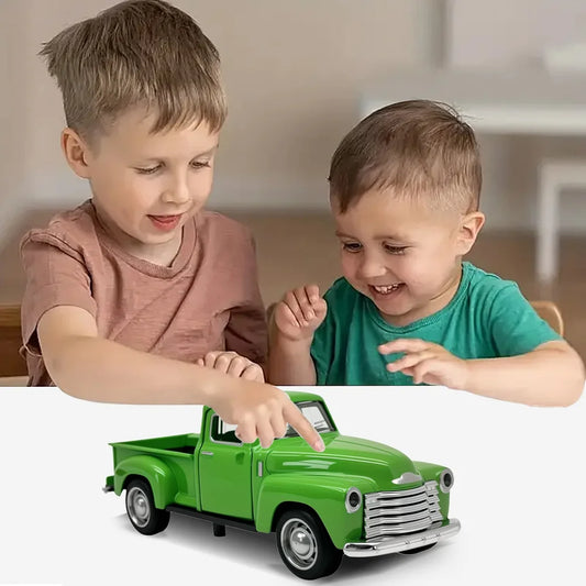 Hign-concerned Little Green Truck 1:32 Alloy Car Toy