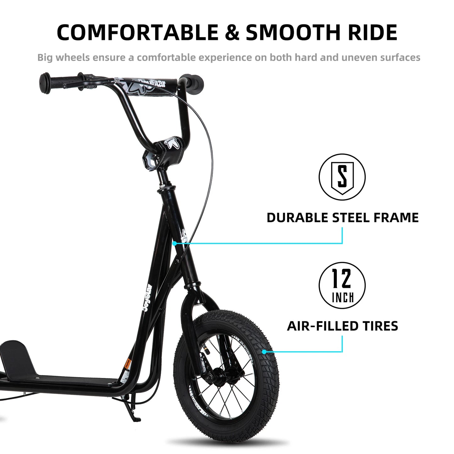 JOYSTAR Kick Scooter for Kids Ages 5 to 9 With V Brake