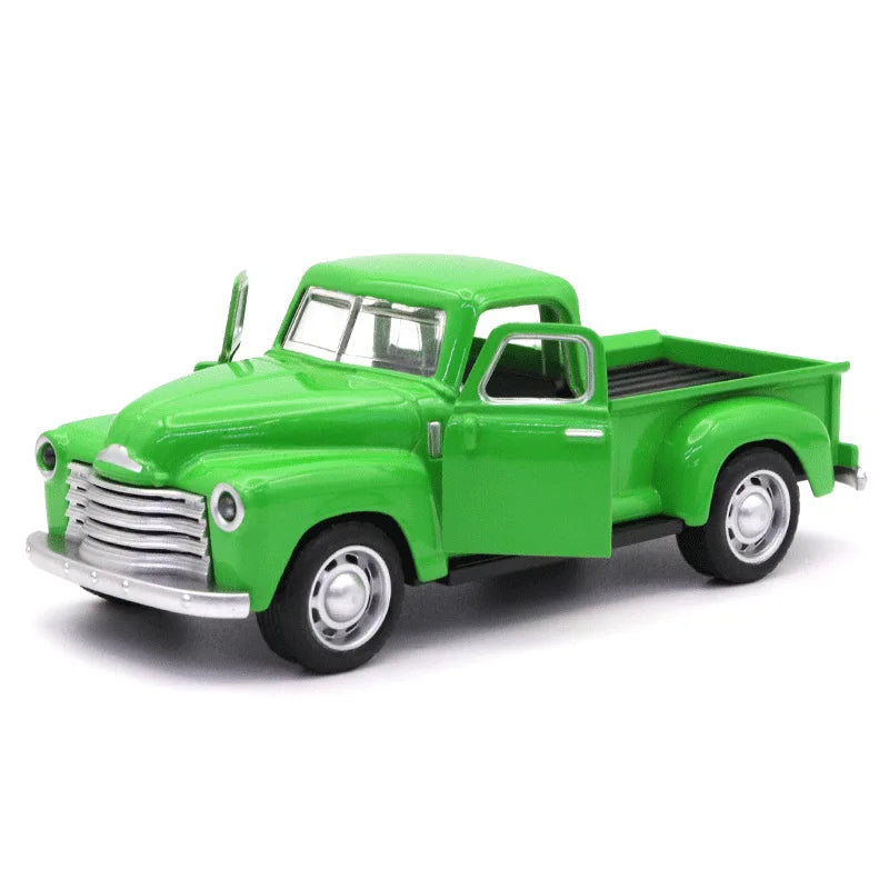 CE Diecast Classic Pickup Truck Pull Back Toy Car