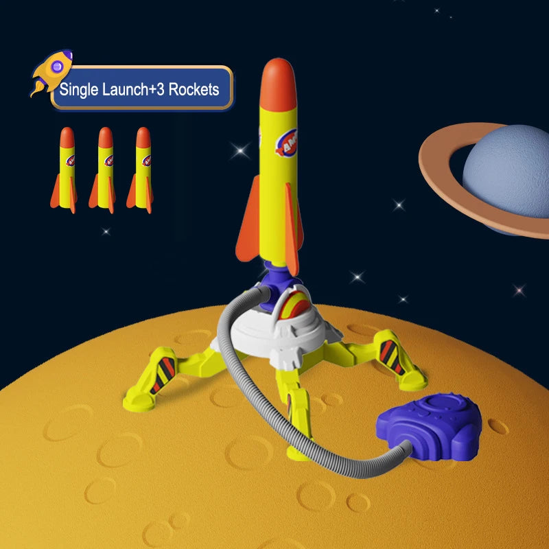 Maw Maws Hope Rocket Foot Pump Launcher Toy for Kids