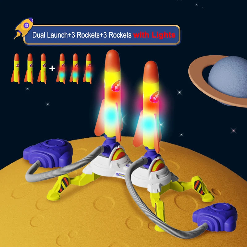 Maw Maws Hope Rocket Foot Pump Launcher Toy for Kids