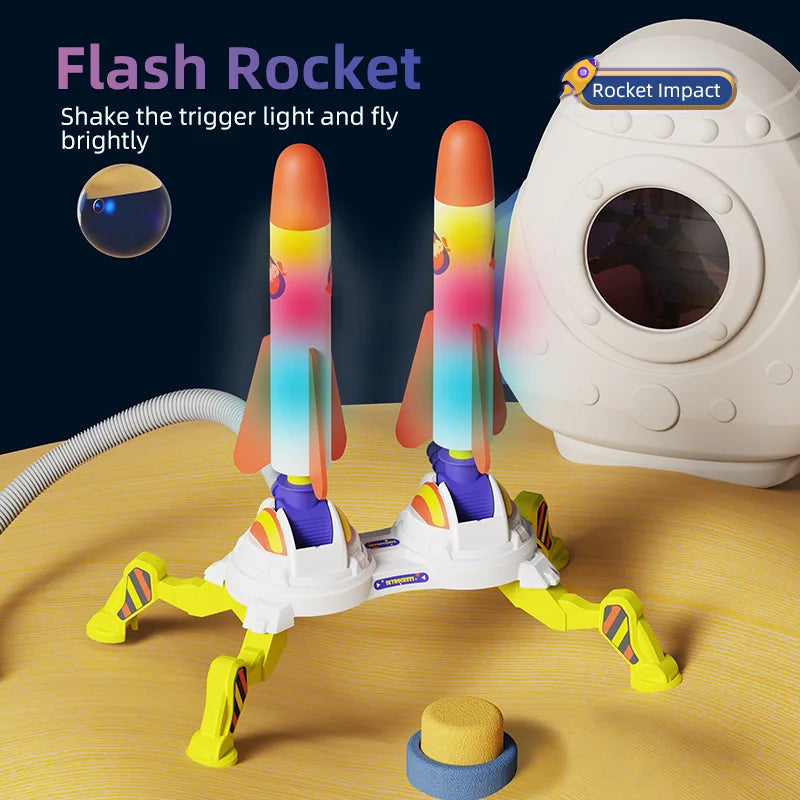 Maw Maws Hope Rocket Foot Pump Launcher Toy for Kids