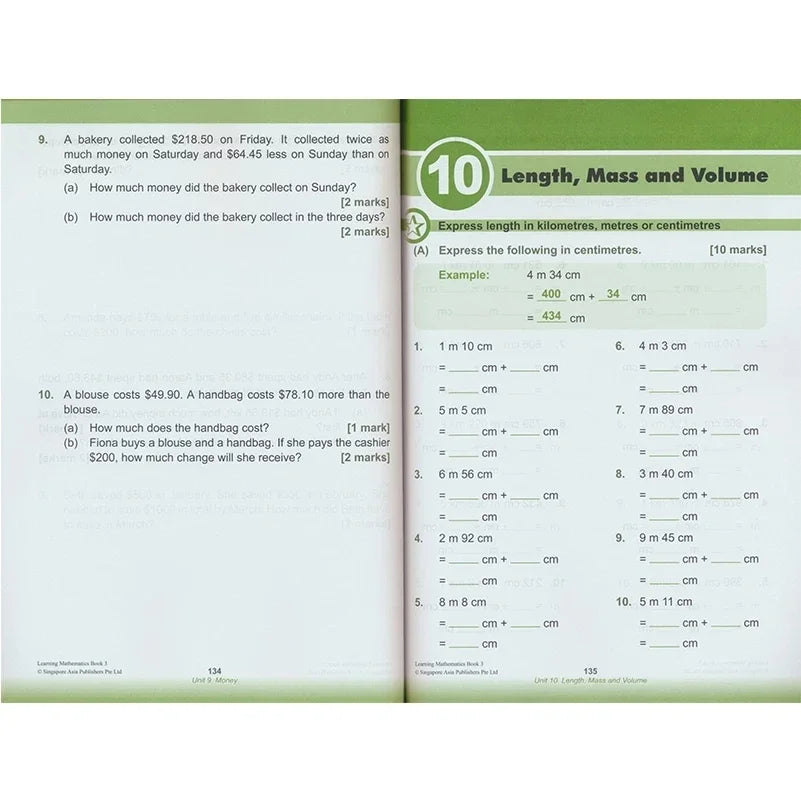 Choice Sap Learning Mathematics 6 Book Set Grade 1 6