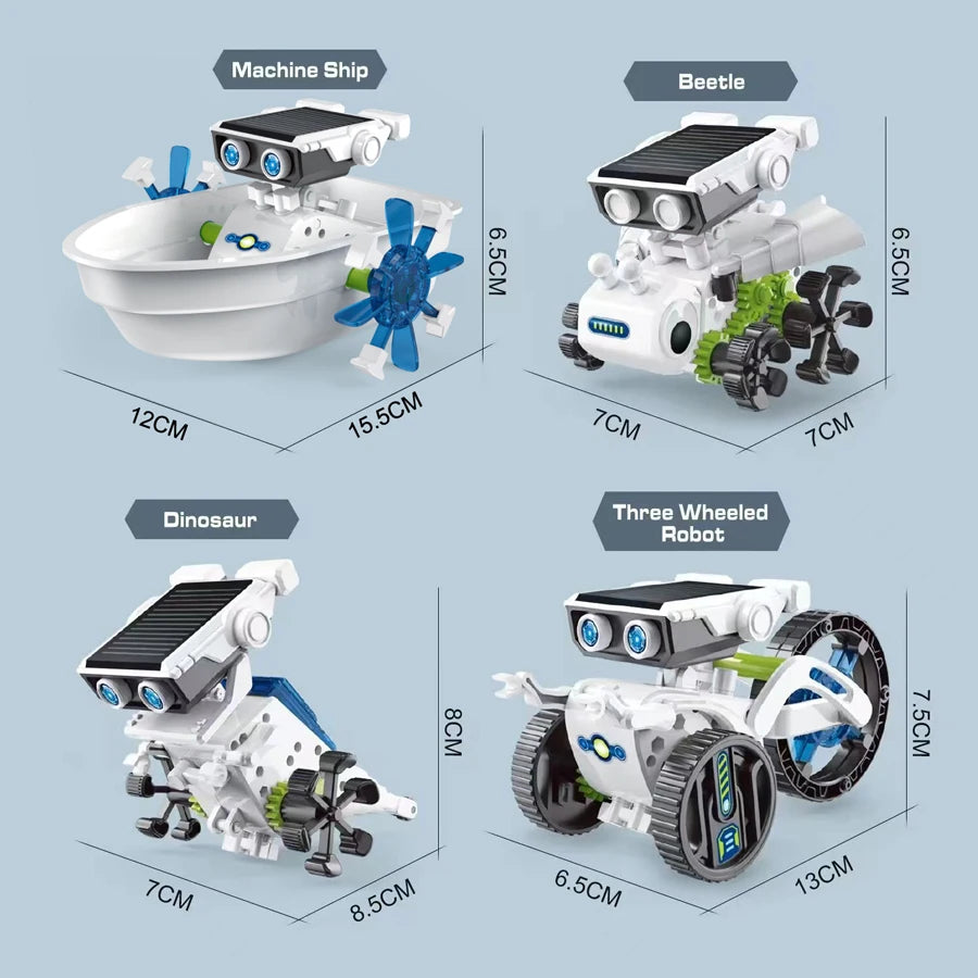 Conusea 12 In 1 Solar Robot Toy Science Kit Educational