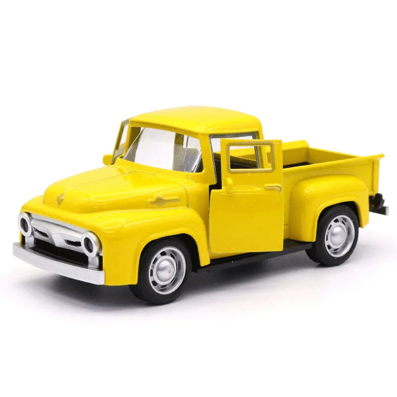 CE Diecast Classic Pickup Truck Pull Back Toy Car