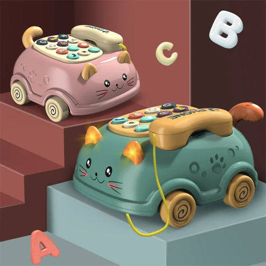 Baby Musical Phone Toy Learning With Lights