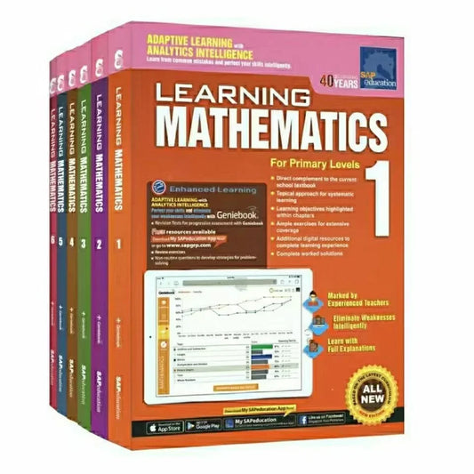 Choice SAP Learning Mathematics 6 Book Grade 1 To 6