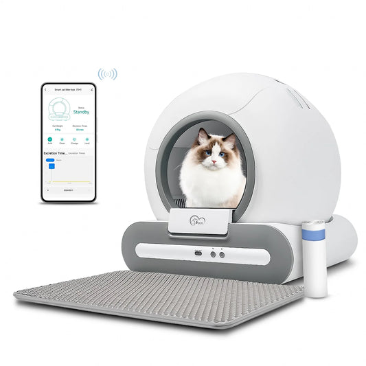 Doel Automatic Self Cleaning Cat Litter Box With App Smart