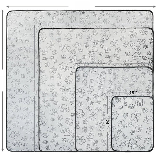 Pet Puppy Pad 2 Piece Washable Urine Pad 18x24 Waterproof