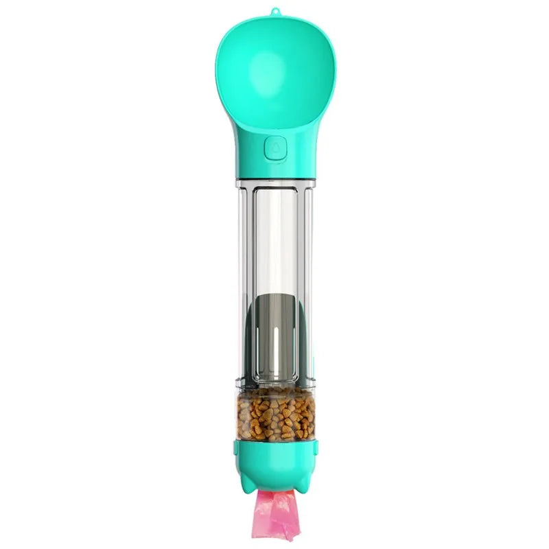 Hign-Concerned 4 In 1 Portable Dog Water Bottle Dispenser